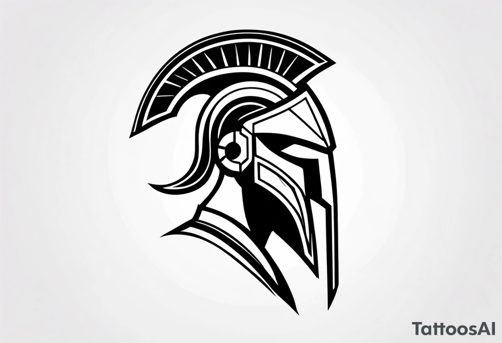 Ancient spartan symbol tattoo tattoo idea