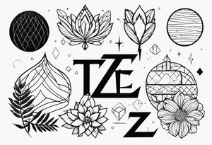 Z e Z tattoo idea
