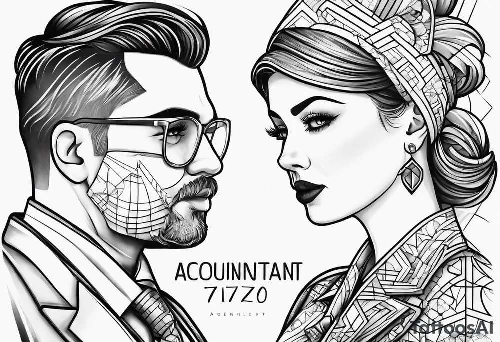 Accountant and Nurse tattoo idea