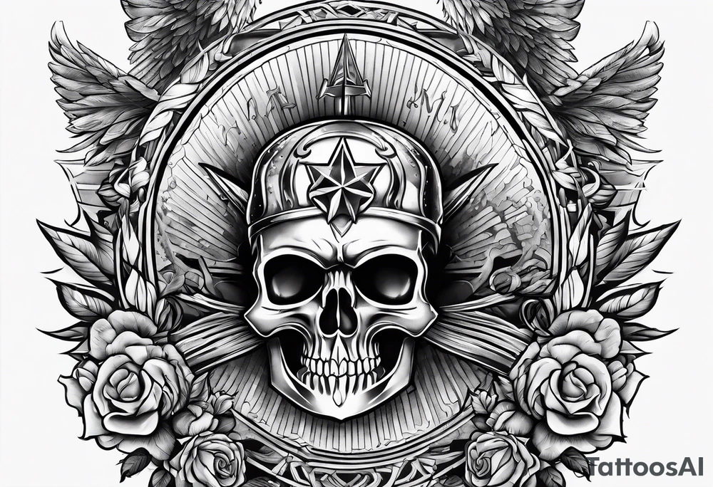 American revolution tattoo idea