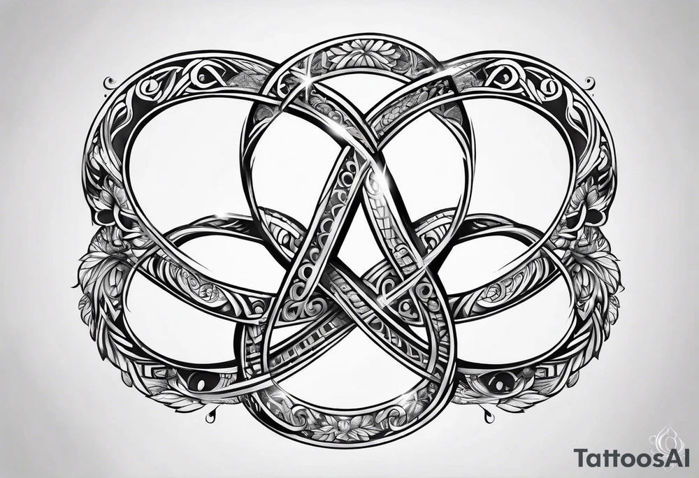 infinity symbol tattoo idea