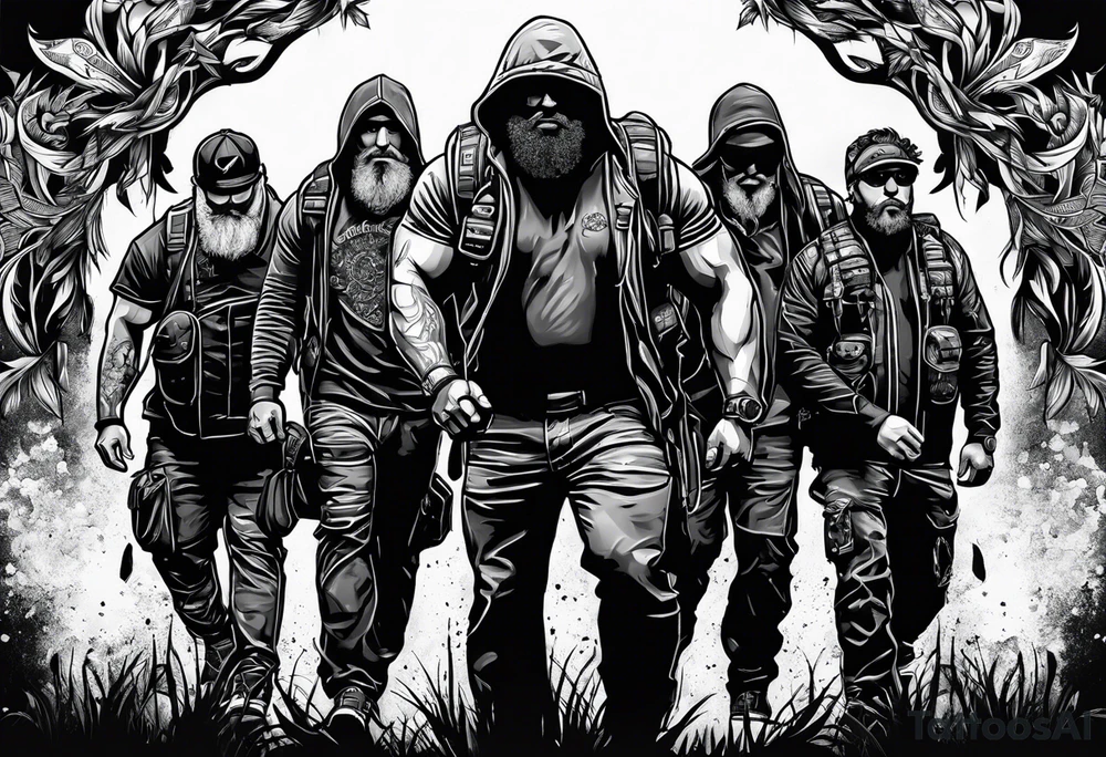 Rucking, Fitness, brotherhood tattoo idea
