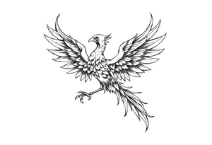 Phoenix tattoo idea