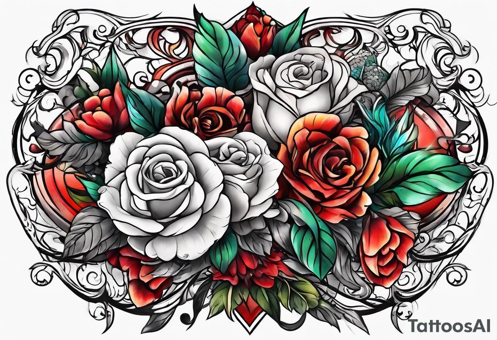 Body wound tattoo design tattoo idea