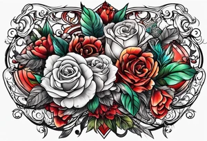 Body wound tattoo design tattoo idea