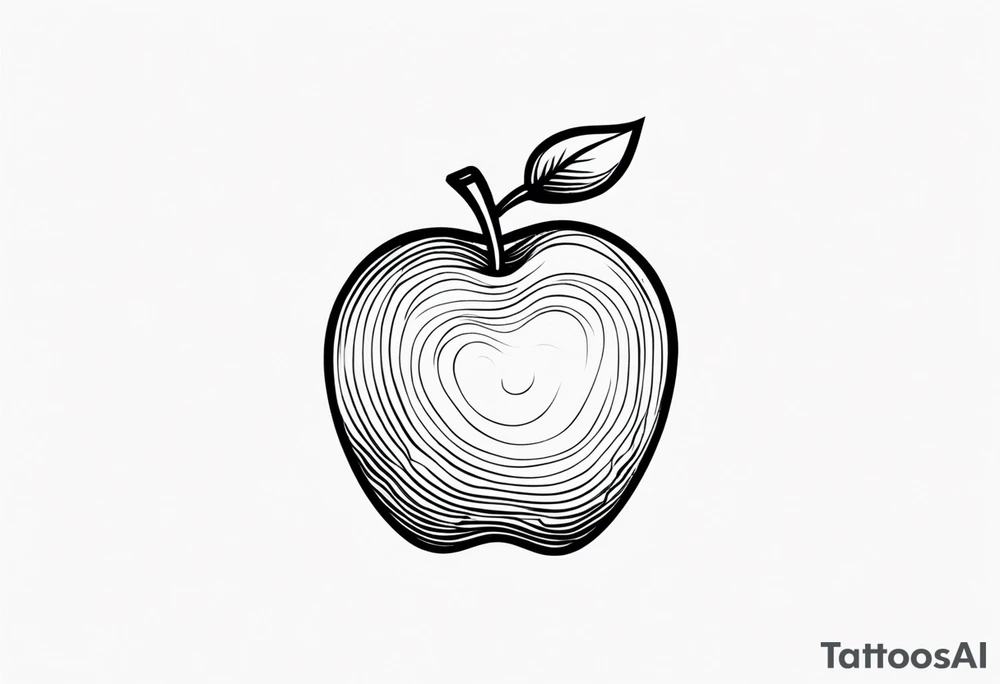 Apple, “Apple of my eye” tattoo idea