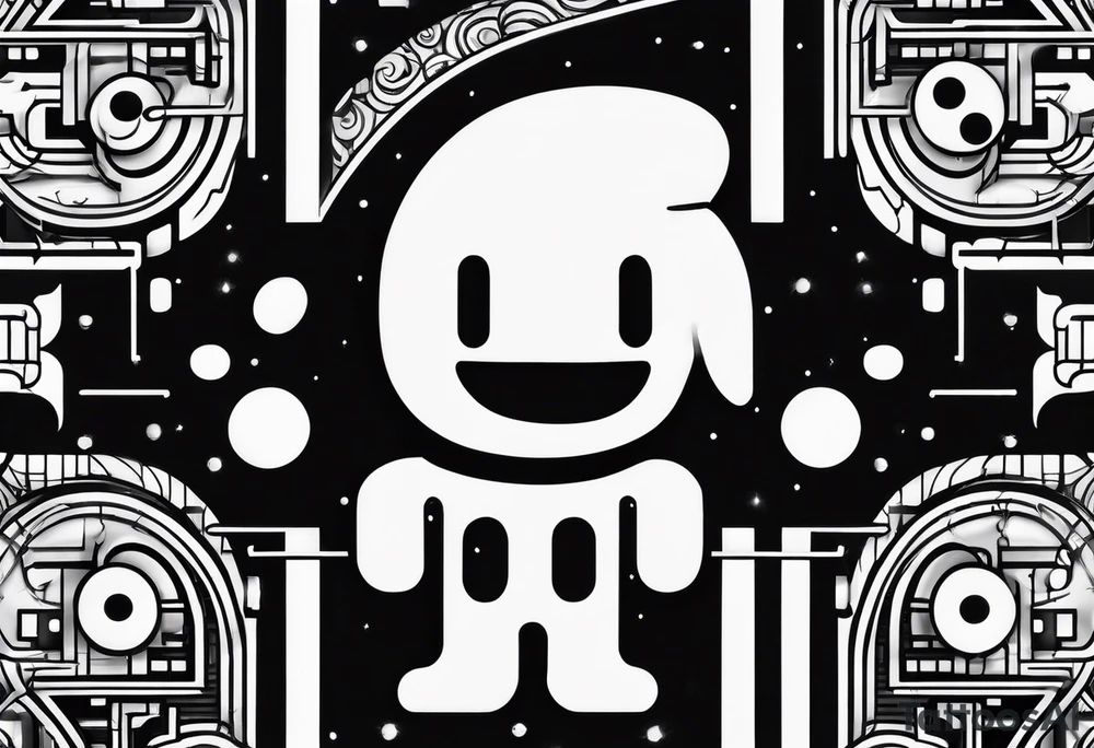 Pac-Man tattoo idea