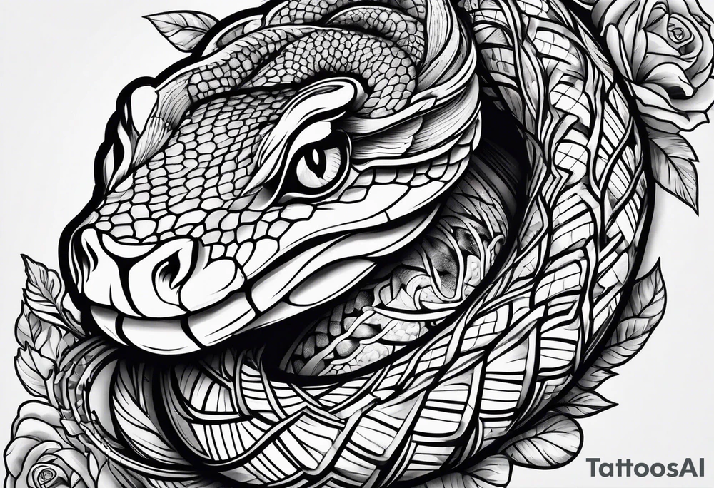 Snake tattoo idea