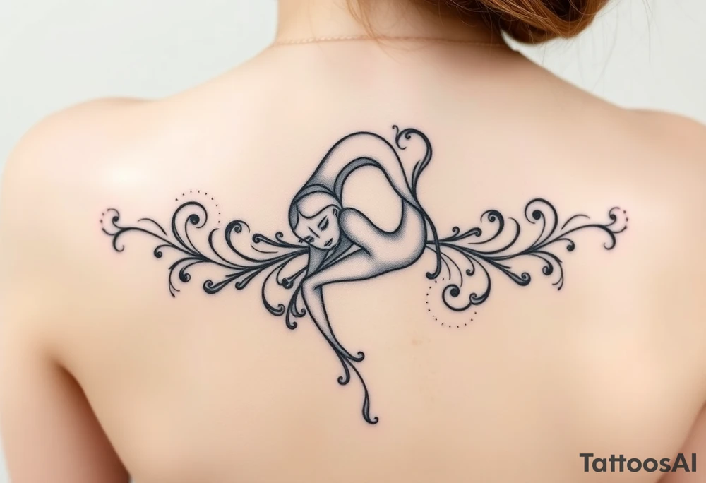 Contortionist tattoo idea