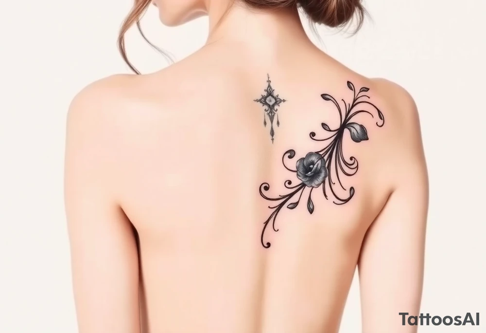 sexy pornstar 
girl tattoo idea