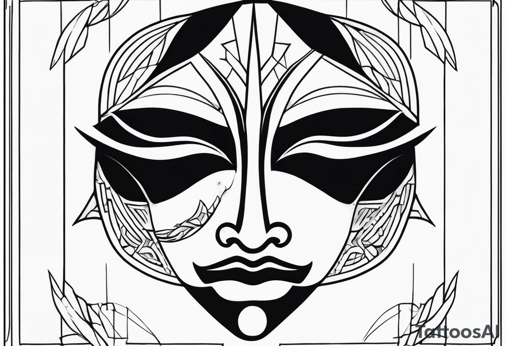 the face everyone fears and loves tattoo idea