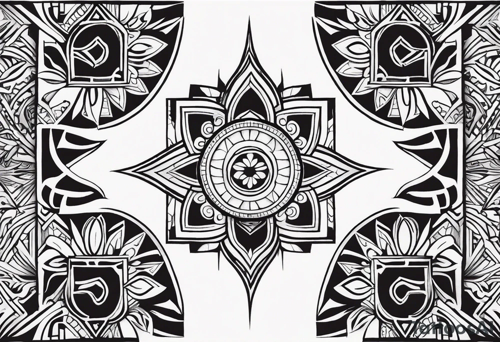 I want to have a 3/4 sleeve tattoo in the polynesian style for the right arm tattoo idea