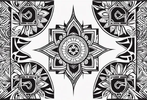 I want to have a 3/4 sleeve tattoo in the polynesian style for the right arm tattoo idea
