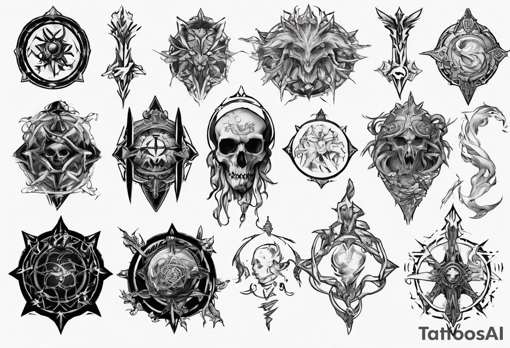 path of exile tattoo idea