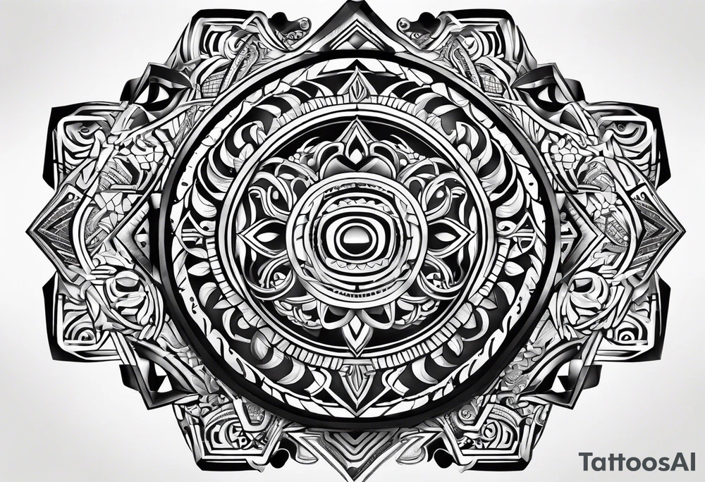 Maori para continuar otro maori tattoo idea