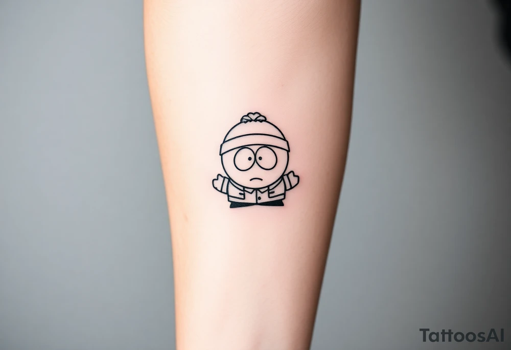 Towelling southpark tattoo idea