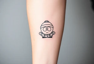 Towelling southpark tattoo idea