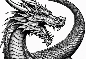 The dragon of Bosnia tattoo idea