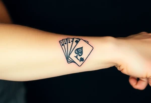 poker tattoo idea