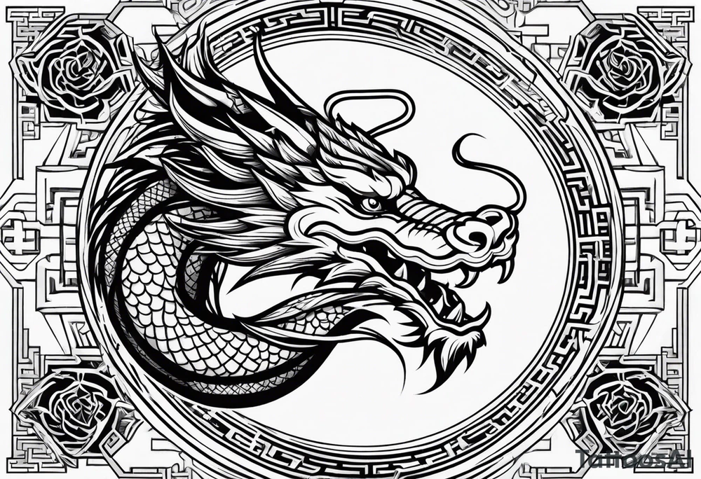 CHINESE DRAGON tattoo idea