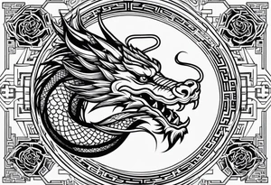 CHINESE DRAGON tattoo idea