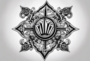 ukrainian symbol of the Tryzub (Trident) tattoo idea