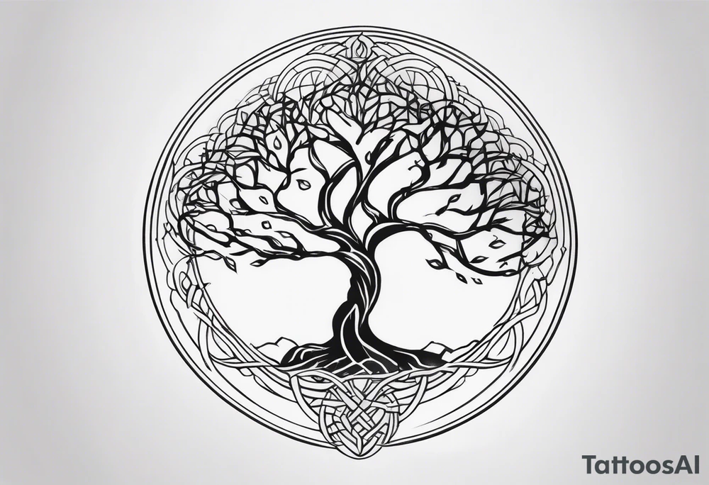 Yggdrasil tattoo idea