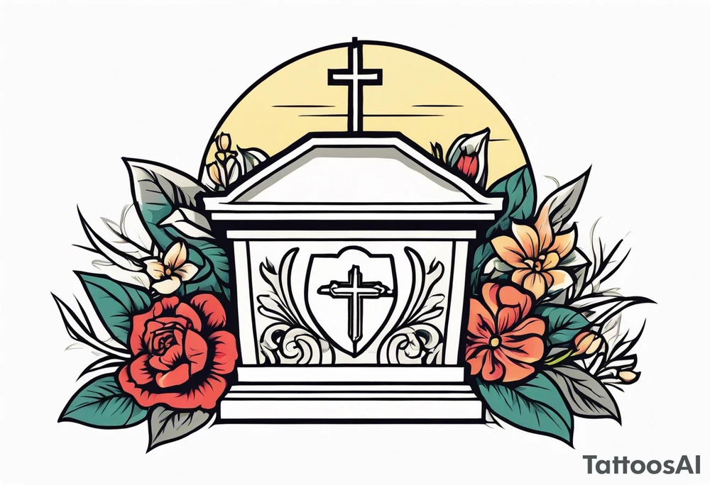 jesus tomb


vintage flowers
old school vintage simple traditional design 



bold color simple tattoo idea