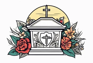 jesus tomb


vintage flowers
old school vintage simple traditional design 



bold color simple tattoo idea