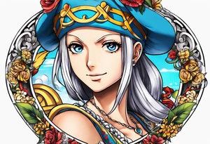 one piece anime tattoo idea