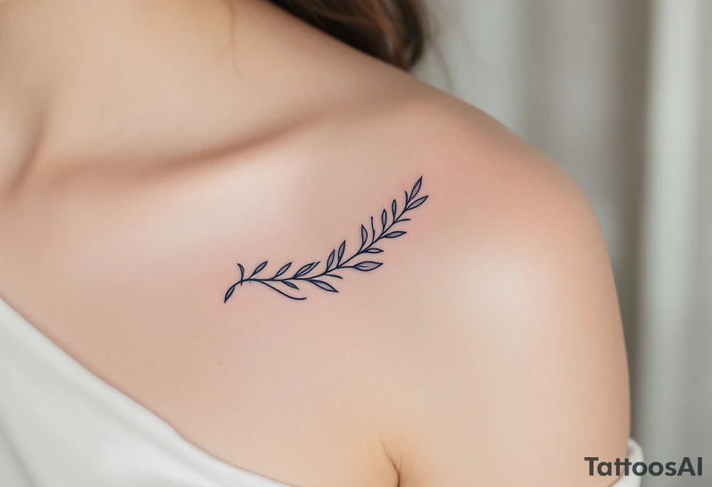 Cursive 25.12.1999 flowing along the spine in cool gray with a hint of icy blue. tattoo idea
