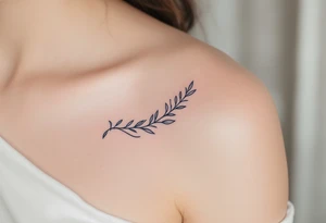 Cursive 25.12.1999 flowing along the spine in cool gray with a hint of icy blue. tattoo idea