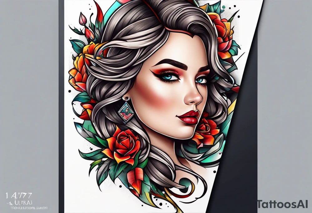 Lady Luck tattoo idea