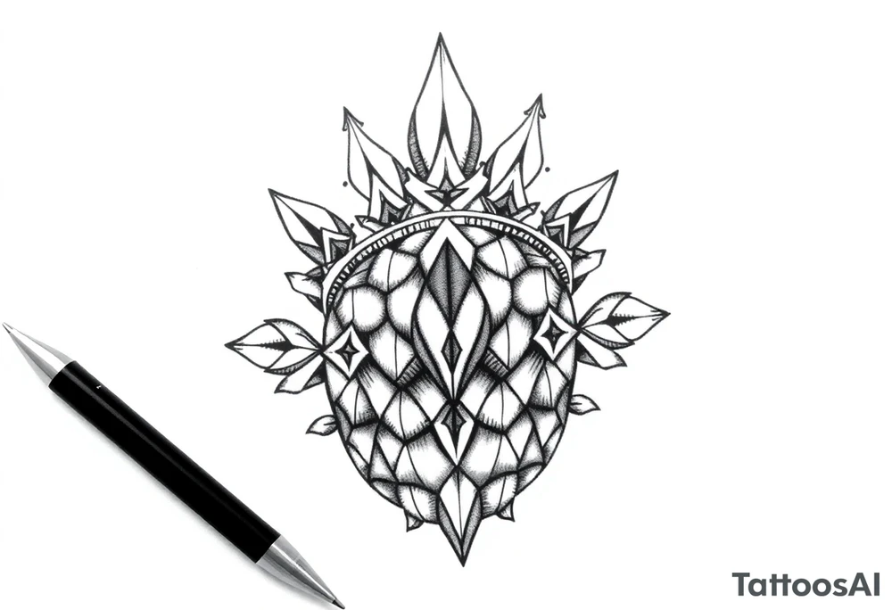 Majestic crown pineapple vagina anus diamonds tattoo idea Majestic crown pineapple vagina anus diamonds tattoo idea