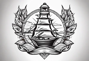 Old school prisoner of freedom tattoo idea