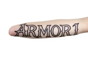 ARMOR tattoo idea