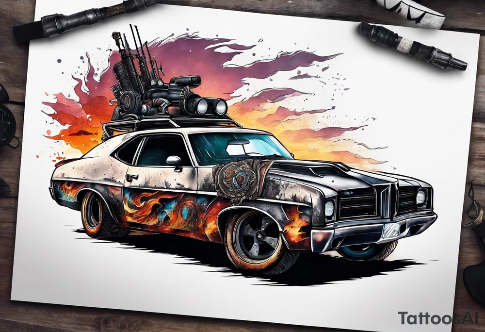 Mad max tattoo idea