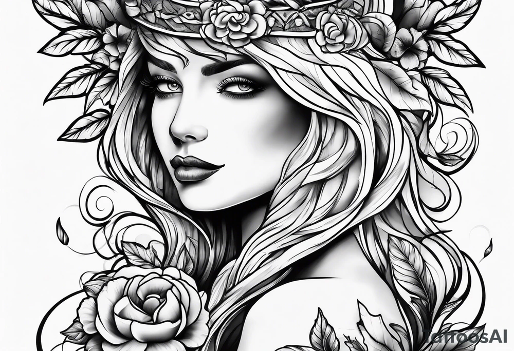 Apple tattoo idea