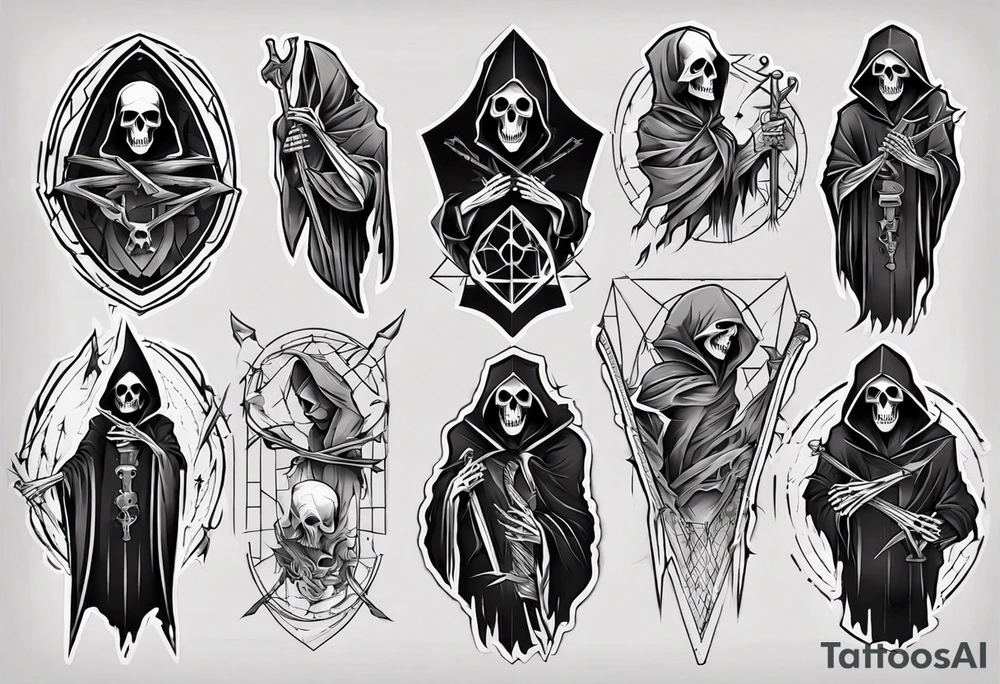Grim reaper tattoo idea
