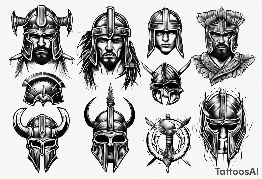Gladiator tattoo idea