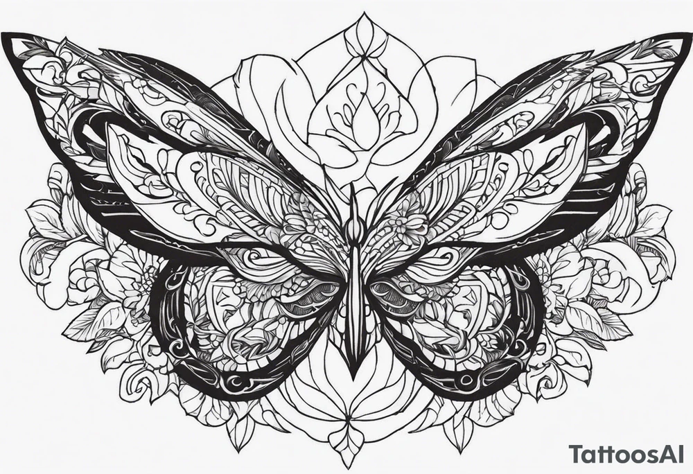 две артиллеристкие пушки крест на крест tattoo idea