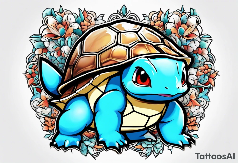 Squirtle tattoo idea