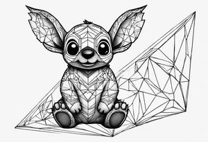 Stitch Harry Potter formule 1 tattoo idea