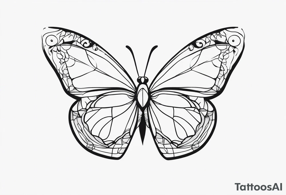 Borboletas tattoo idea