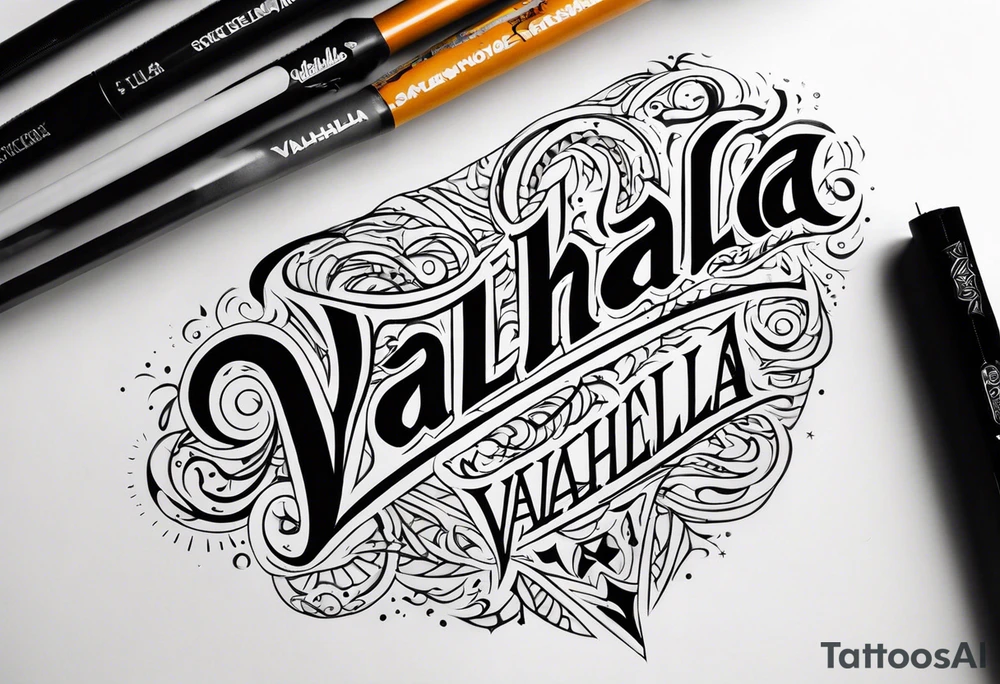 Valhalla tattoo idea