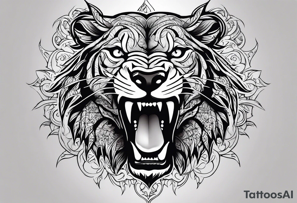 bark tattoo idea