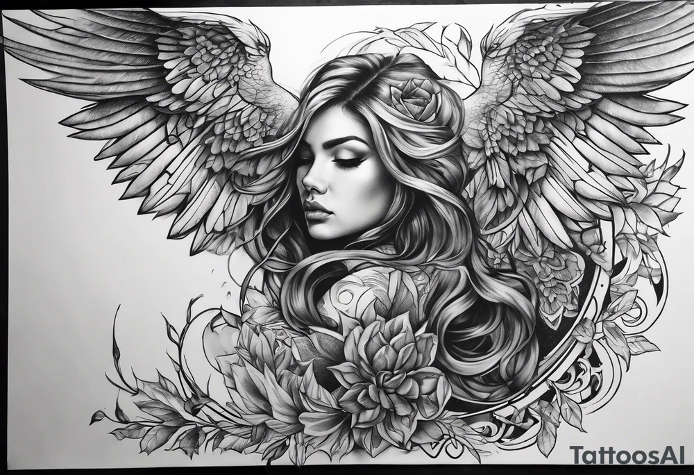 tha fall of gabriel tattoo idea