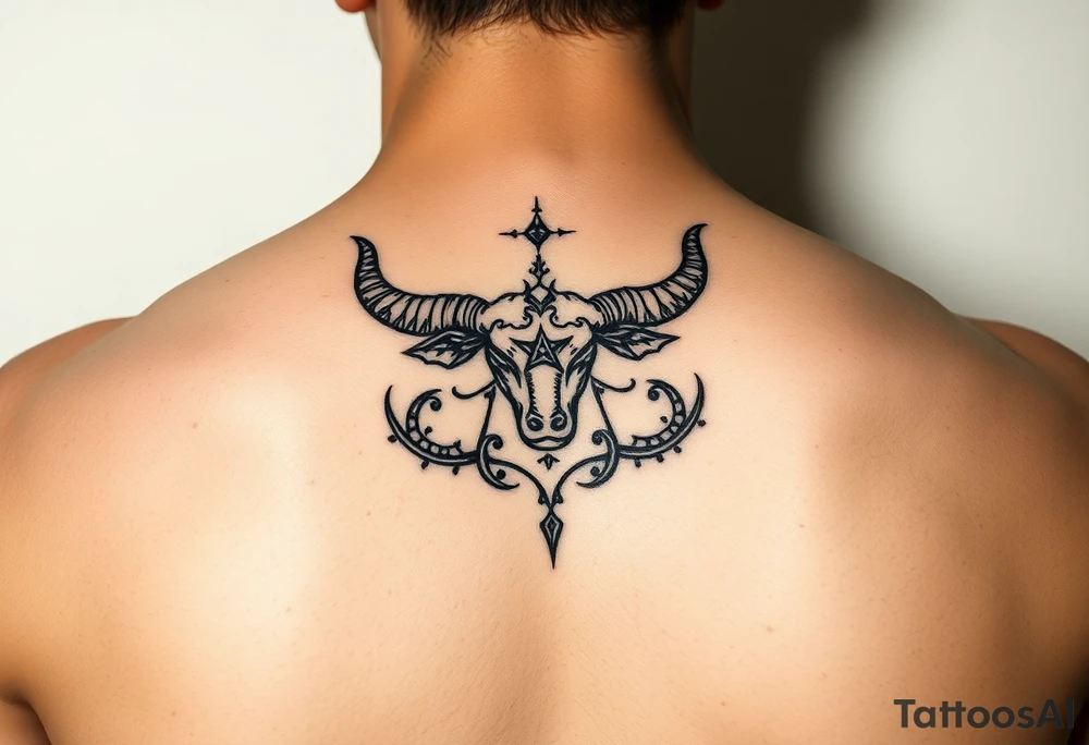 Symbols for peices and Taurus intertwined tattoo idea