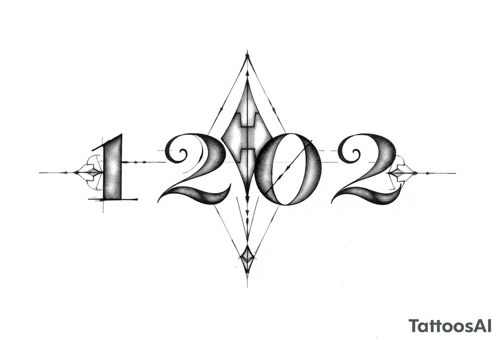 Fine line minimalist that blends in and disguises “1202” that’s already tattooed tattoo idea