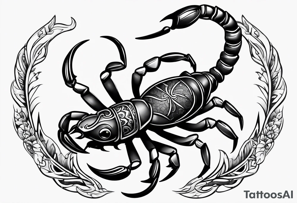 scorpion tattoo idea